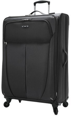 

Skyway Solid soft Body Expandable Check-in Luggage - 28 inch(Black)