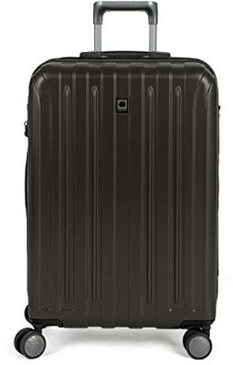 

Delsey Paris Solid Hard Body Expandable Check-in Luggage -  inch(Black