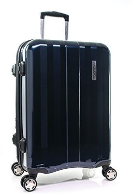 

Calvin Klein Solid Hard Body Expandable Check-in Luggage -  inch(Blue