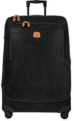 

Generic Solid soft Body Expandable Check-in Luggage -  inch(Black