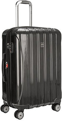 

Delsey Paris Solid Hard Body Expandable Check-in Luggage -  inch(Black