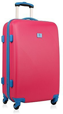 

Anne Klein Solid Hard Body Expandable Check-in Luggage -  inch(Red