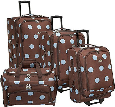 

American Flyer Solid Soft Body Expandable Check-in Luggage -  inch(Multicolor