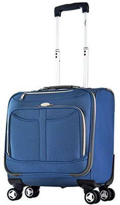 

Olympia Solid Hard Body Expandable Cabin Luggage -  inch(Blue