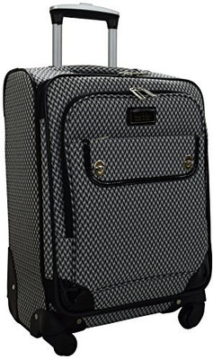 

Nicole Miller Graphic Print soft Body Expandable Check-in Luggage -  inch(Multicolor