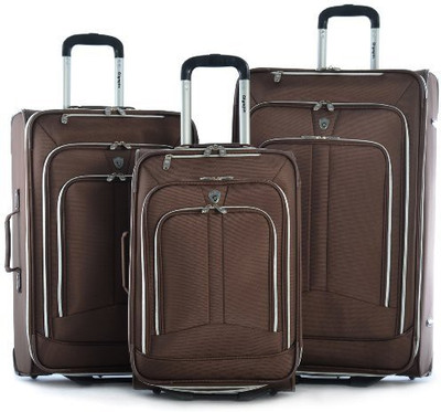 

Olympia Solid Soft Body Expandable Check-in Luggage -  inch(Brown