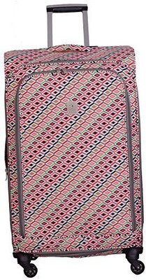 

Jenni Chan Solid soft Body Expandable Check-in Luggage -  inch(Multicolor