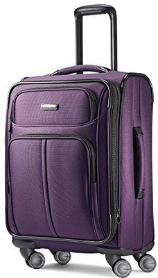 

Samsonite Solid soft Body Expandable Check-in Luggage -  inch(Purple