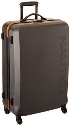 

Nautica Solid Hard Body Expandable Check-in Luggage -  inch(Grey