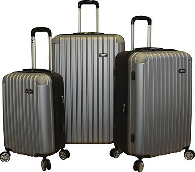 

Kemyer Solid Hard Body Expandable Check-in Luggage -  inch(Grey