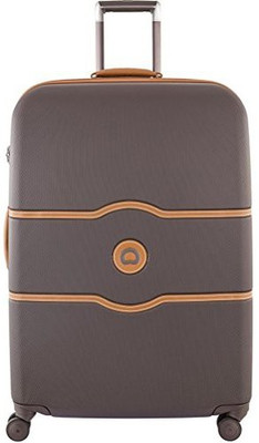 

Delsey Paris Solid Hard Body Expandable Check-in Luggage -  inch(Brown