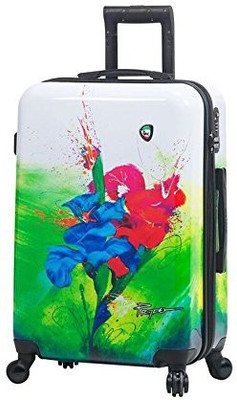 

Mia Toro Graphic Print Hard Body Expandable Check-in Luggage -  inch(Multicolor