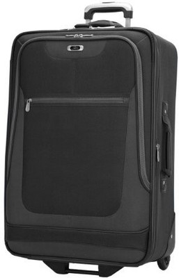 

Skyway Solid soft Body Expandable Check-in Luggage -  inch(Black