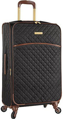 

Anne Klein Solid soft Body Expandable Check-in Luggage -  inch(Brown