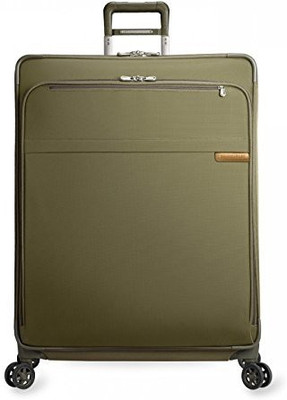 

Briggs Riley Solid soft Body Expandable Check-in Luggage -  inch(Green