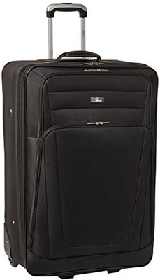 

Skyway Solid soft Body Expandable Check-in Luggage -  inch(Black