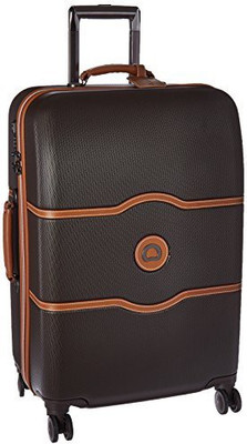

Delsey Paris Solid Hard Body Expandable Check-in Luggage -  inch(Black