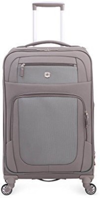 

Swiss Gear Solid soft Body Expandable Check-in Luggage -  inch(Grey