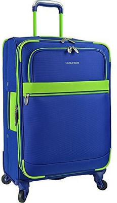 

Us Traveler Solid soft Body Expandable Check-in Luggage -  inch(Blue