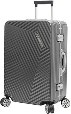 

Andiamo Solid Hard Body Expandable Check-in Luggage -  inch(Grey
