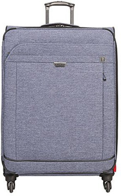 

Generic Solid soft Body Expandable Check-in Luggage -  inch(Blue
