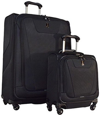 

Travelpro Solid Soft Body Expandable Check-in Luggage -  inch(Black