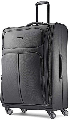 

Samsonite Solid soft Body Expandable Check-in Luggage -  inch(Black