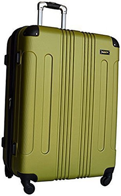 

Kemyer Solid Hard Body Expandable Check-in Luggage -  inch(Green