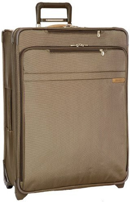 

Briggs Riley Solid soft Body Expandable Check-in Luggage -  inch(Brown