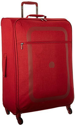 Delsey Paris Solid Hard Body Expandable Check-in Luggage -  inch(Red