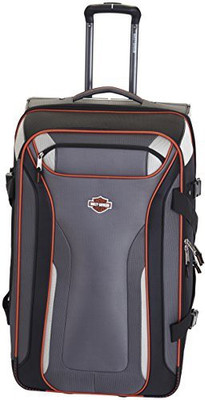 

Harley Davidson Solid soft Body Expandable Check-in Luggage -  inch(Multicolor