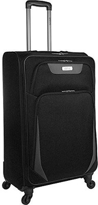 

Generic Solid soft Body Expandable Check-in Luggage -  inch(Black