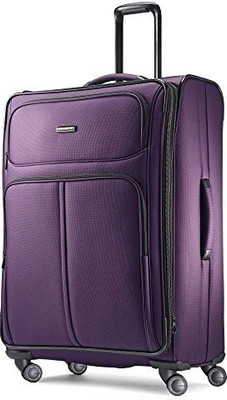 

Samsonite Solid soft Body Expandable Check-in Luggage -  inch(Purple