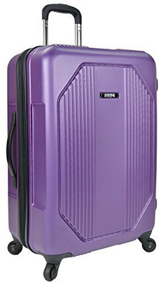 

Us Traveler Solid Hard Body Expandable Check-in Luggage -  inch(Purple