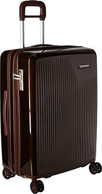 Briggs Riley Solid Hard Body Expandable Check-in Luggage -  inch(Brown