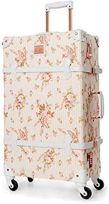 

Uniwalker Graphic Print Hard Body Expandable Check-in Luggage -  inch(Multicolor