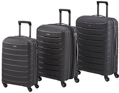 

Titan Solid Hard Body Expandable Check-in Luggage -  inch(Black