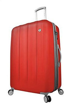

Mia Toro Solid Hard Body Expandable Check-in Luggage -  inch(Red