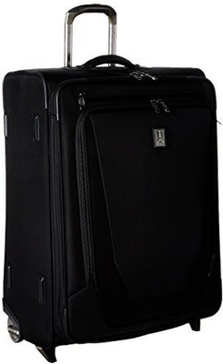 

Travelpro Solid soft Body Expandable Check-in Luggage -  inch(Black
