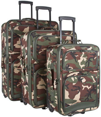

Ever Moda Solid Soft Body Expandable Check-in Luggage -  inch(Multicolor