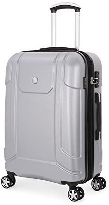 

Swiss Gear Solid Hard Body Expandable Check-in Luggage -  inch(Grey