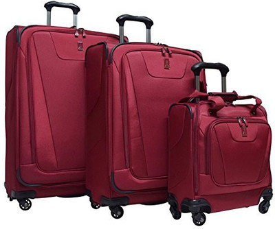 

Travelpro Solid Soft Body Expandable Check-in Luggage -  inch(Red