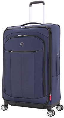 

Swiss Gear Solid soft Body Expandable Check-in Luggage - 32 inch(Blue)