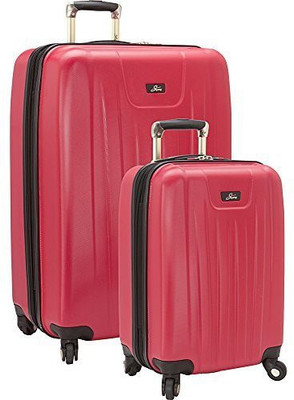 

Skyway Solid Hard Body Expandable Check-in Luggage -  inch(Red