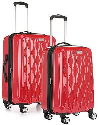 Antler Solid Hard Body Expandable Check-in Luggage -  inch(Red