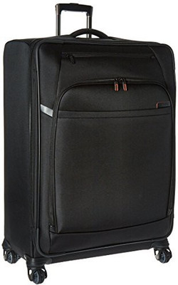 

Samsonite Solid soft Body Expandable Check-in Luggage -  inch(Black