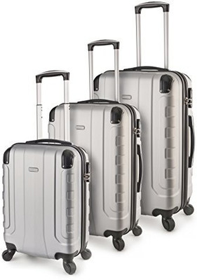

Travelcross Solid Hard Body Expandable Check-in Luggage -  inch(Grey