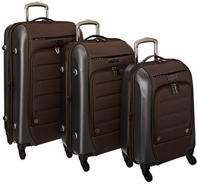 

Travelers Club Solid Soft Body Expandable Check-in Luggage -  inch(Brown