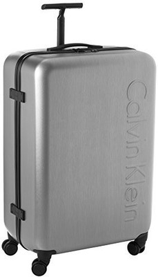 

Calvin Klein Solid Hard Body Expandable Check-in Luggage -  inch(Grey