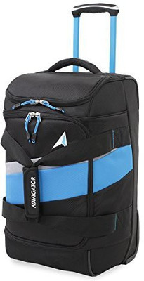 

Navigator Solid soft Body Expandable Check-in Luggage -  inch(Black